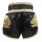 Boxsense Kickboxing Training Shorts : BXS-303 Black and Gold